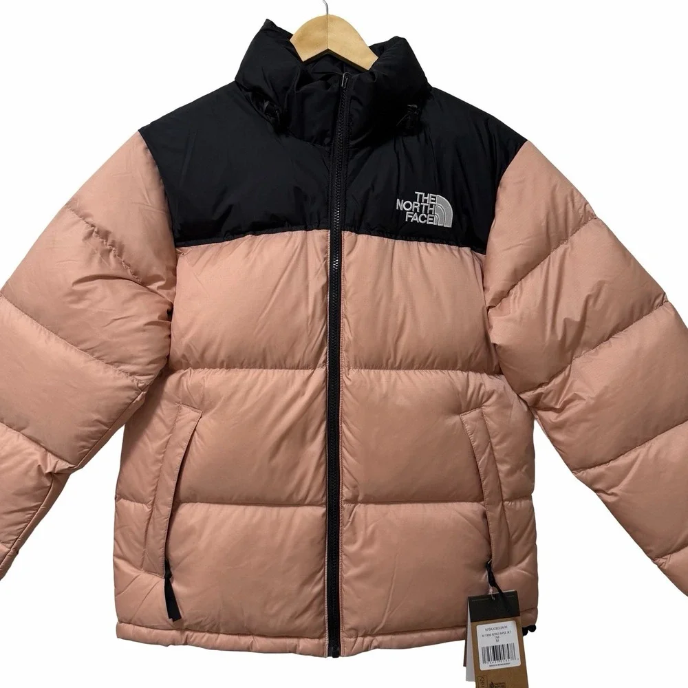 The North‎ Face Mens 1996 Retro Nuptse 700 Down Puffer Jacket Size S Pink NEW